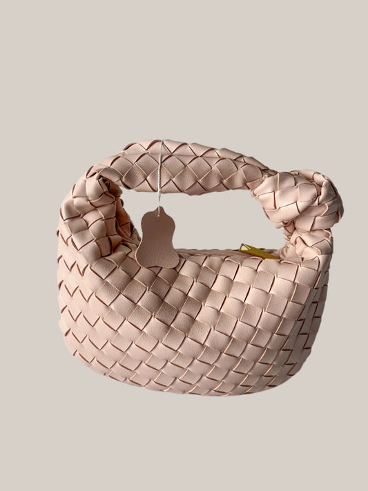 Nara woven hobo bag